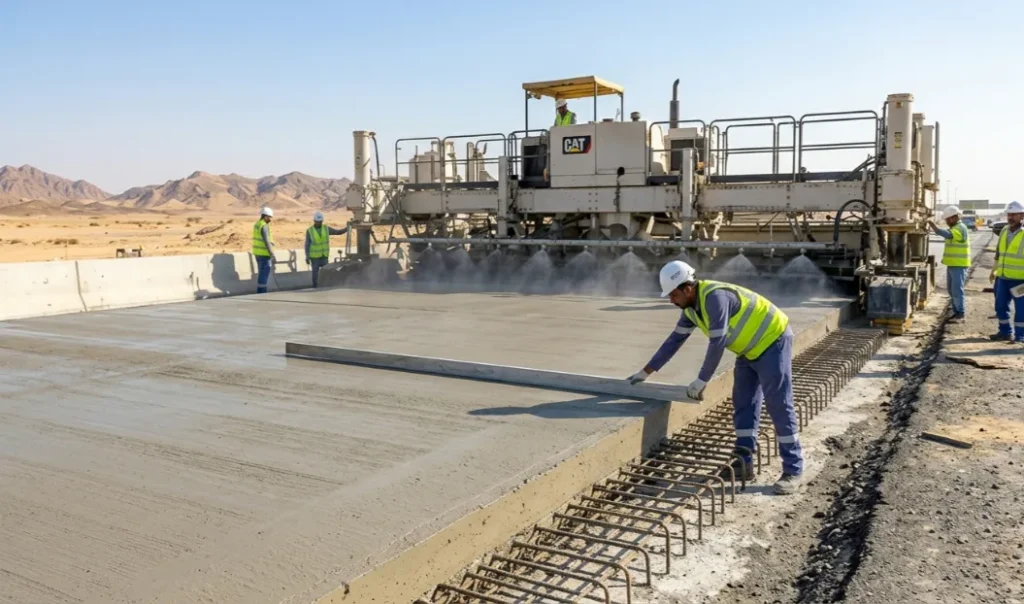 road construction best practices in Saudi Arabia