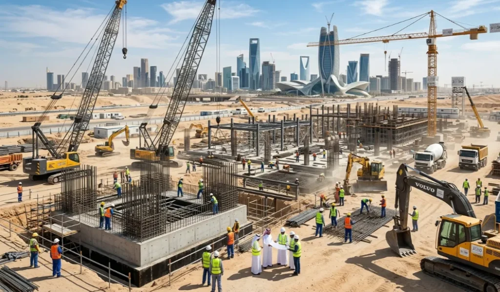 Vision 2030 contractor Saudi Arabia