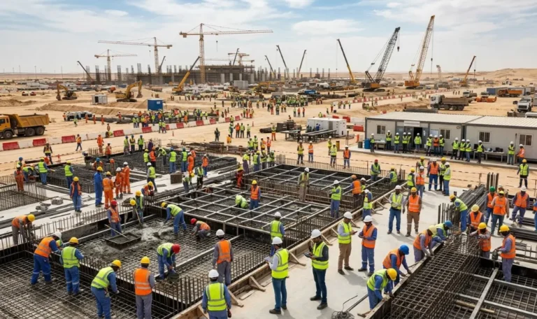 Blog 8 construction manpower on Saudi giga projects