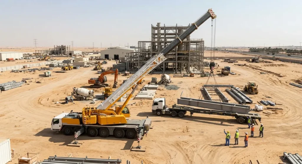 Mobile Crane Lift Operation – Rental Hire Services